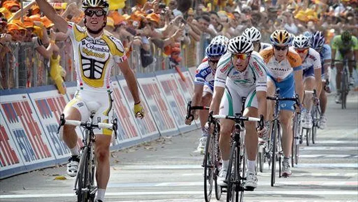 GIRO: Cavendish neemt weer iedereen de maat