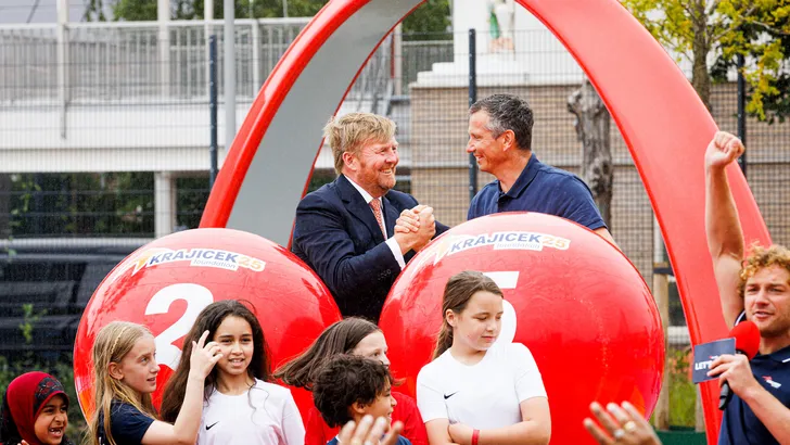 WA ontmoet onze andere koning... onze tenniskoning