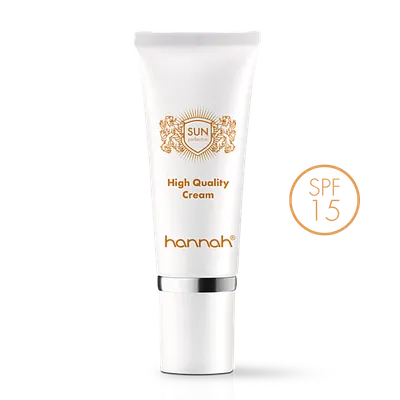 De High Quality Cream SPF 15 van hannah.