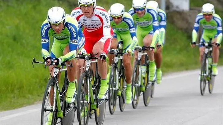 Liquigas rapste in ploegentijdrit Coppi & Bartali