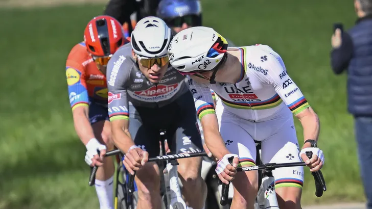 pedersen pogacar van der poel in parijs-roubaix