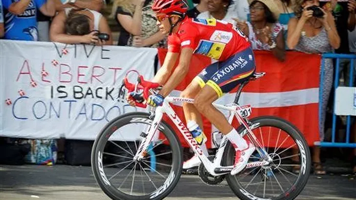 Contador toch in de Vuelta