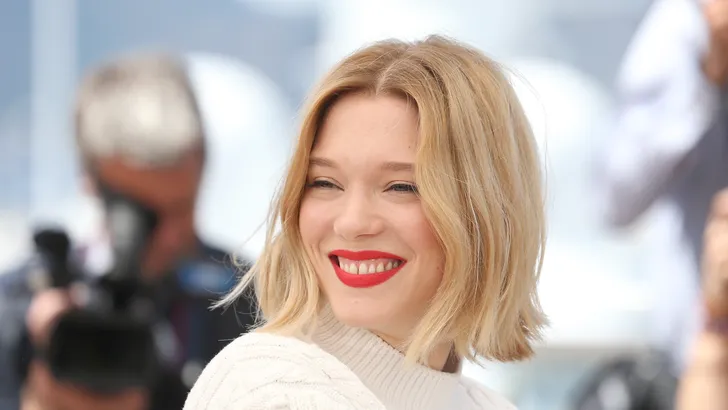 France actrice Léa Seydoux voelde zich sexy tijdens haar bevalling