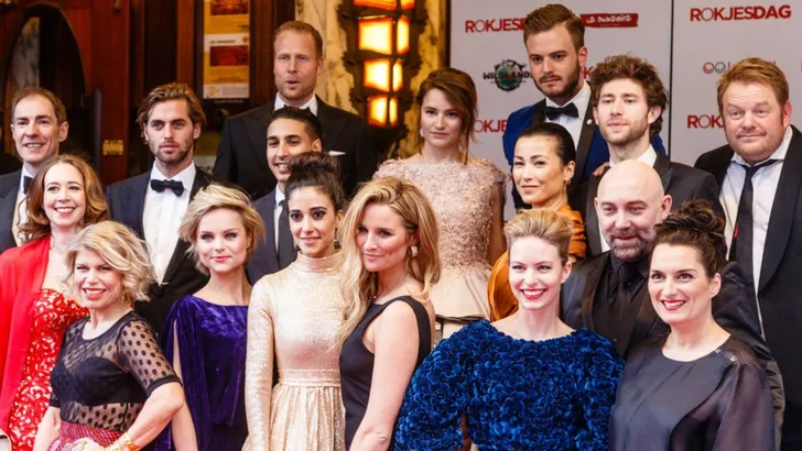 BN'ers bij de première van de film Rokjesdag
