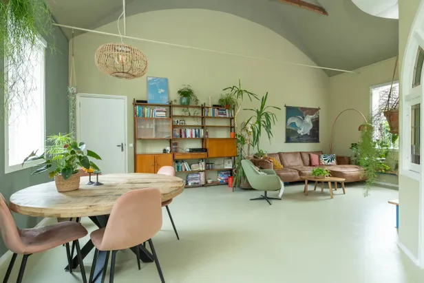 Woonkamer in de extra woning