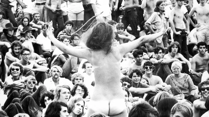 Publiek Woodstockfestival 1969