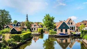 Hindeloopen, Friesland province, The Netherlands