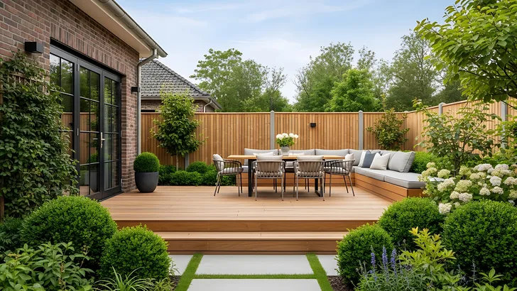 vakantiegevoel tuin
