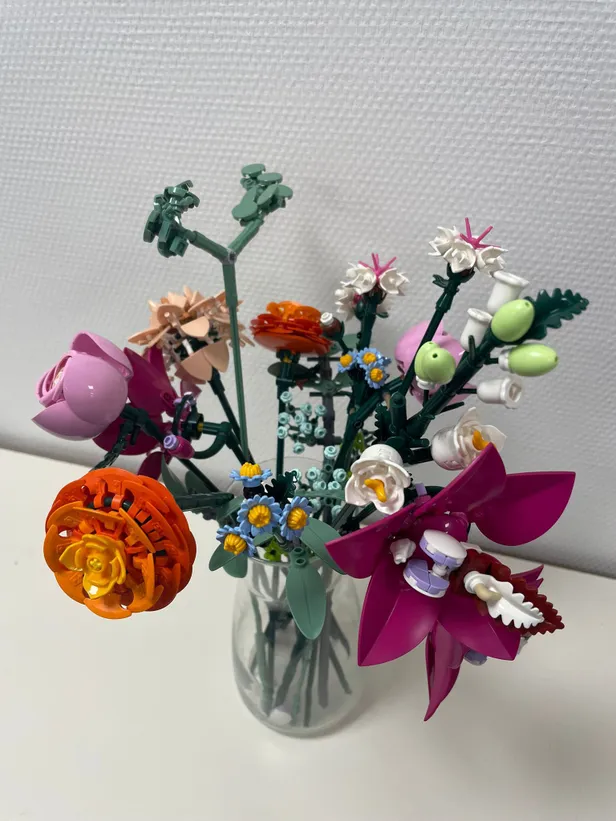 Bedankt voor de bloemen, LEGO!