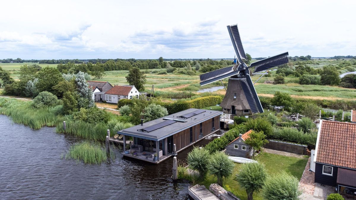 Funda-Parel: monumentale molen in de Friese natuur