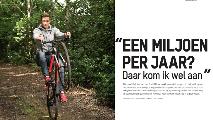Mathieu van der Poel: 'Een miljoen per jaar? Daar kom ik wel aan!'