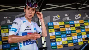 Remco Evenepoel witte trui Tour