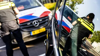 Politie straatbeeld.