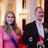 Dít cadeau kreeg Amalia van de Spaanse koning Felipe in aanloop naar het staatsbanket