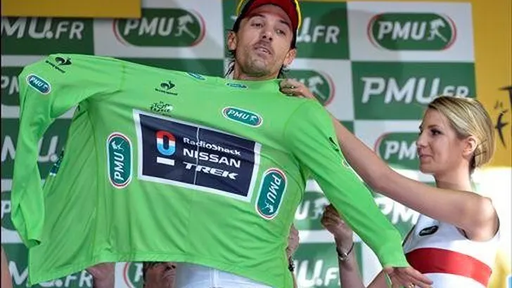 TOUR: Geel, groen Cancellara, Van Garderen wit