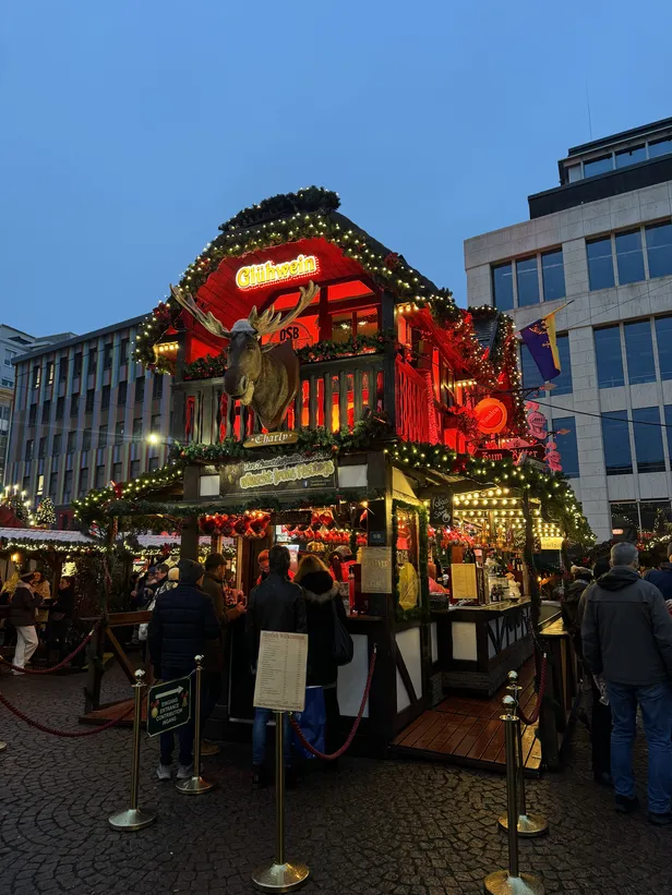 De kerstmarkt in Essen 