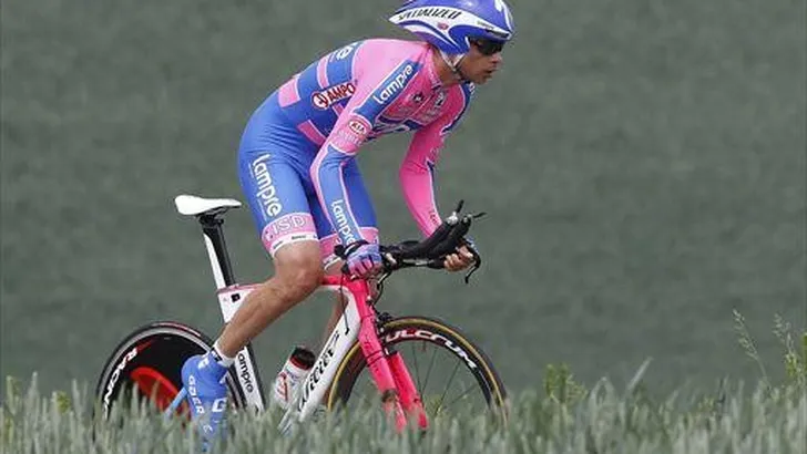 Lampre en Kashechkin gemoedelijk uit elkaar