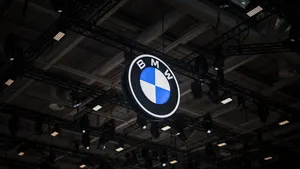 Het logo van BMW