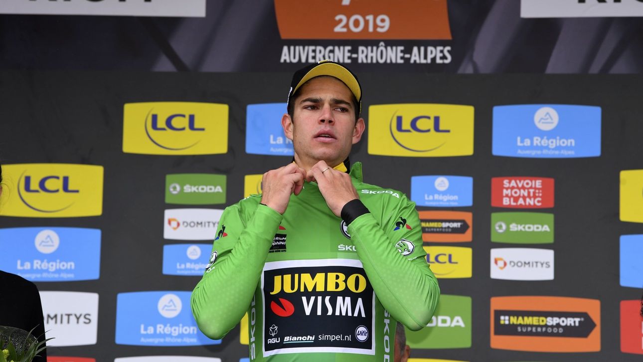 Van Aert klasse apart in tijdrit Dauphiné | Wieler Revue