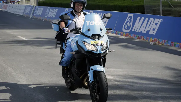 Tour of California gebruikt elektrische volgmotoren in tijdrit