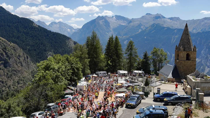 Alpe d'Huez sfeerbeeld