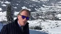 'Stress! Ik ga wintersporten in mondain Gstaad... en dat  is de schuld van Jort Kelder'