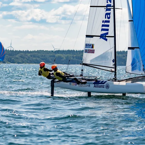 Brons voor Offerman en Houtman op EK Nacra 17