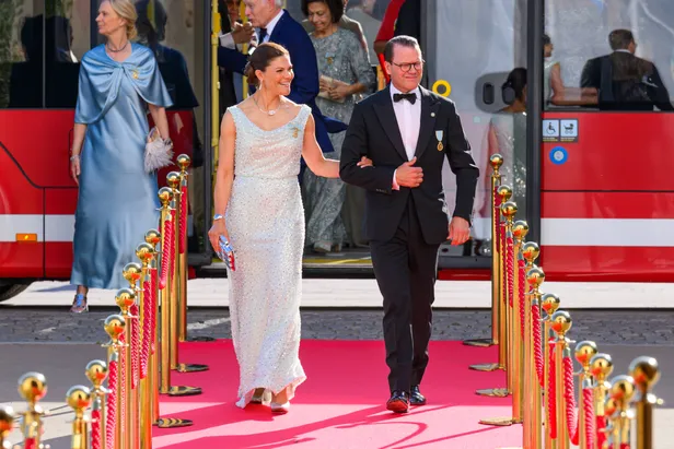 Prinses Victoria en prins Daniel.