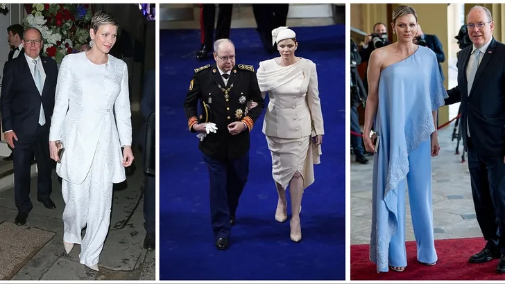 Charlene Monaco kroning Charles 2023 royal looks