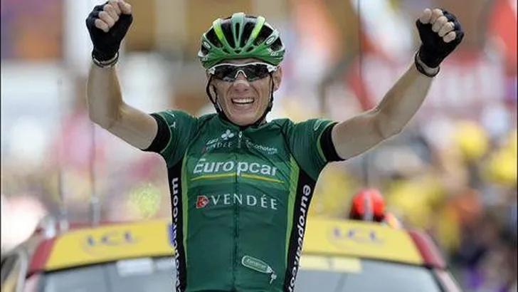 Rolland ritwinnaar in Bessèges, Bouhanni leidt