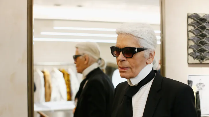 Een dag in het mooie leven van Karl Lagerfeld