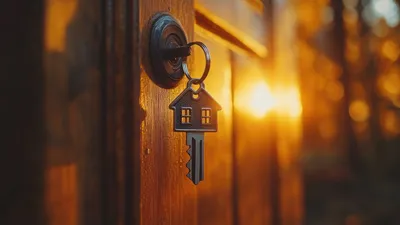 Ter illustratie: een sleutel van een woning.