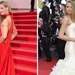 Tweeluik foto's van bekende Nederlanders in Cannes, met links Marlijn Hoek en rechts Romee Strijd.