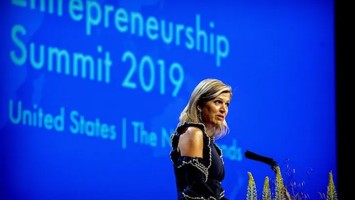 Máxima opent Global Entrepreneur Summit