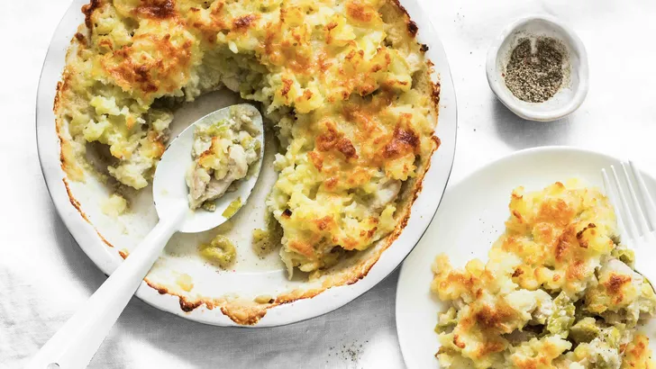 Spruitjesschotel met gehakt