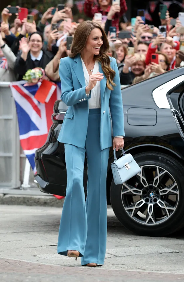Prinses Kate tijdens haar bezoek aan Reggio Emilia, Italië, mei 2026.