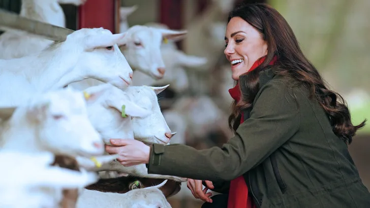 Prince William and Catherine Duchess of Cambridge Visiting Wales