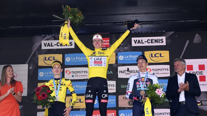eindpodium dauphiné 2025
