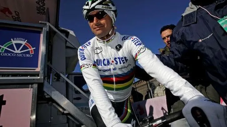 Ribbreuk Paolo Bettini, klassiekers onzeker