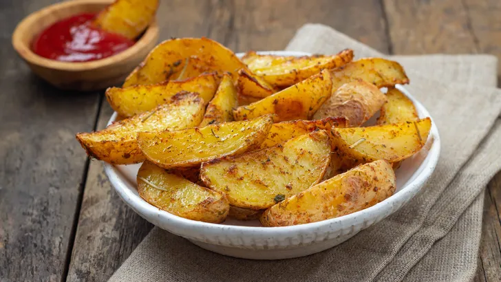 Aardappelpartjes uit de airfryer