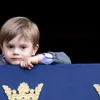 Zweden: prins Oscar pakt zijn momentje