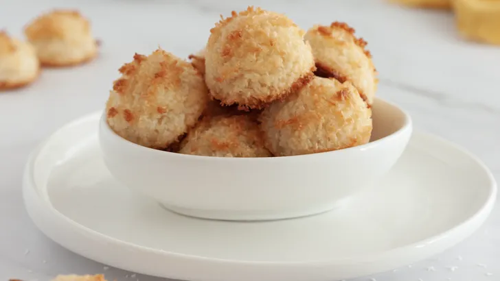 Kokosmakronen frambozen