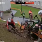 crossers op een schuine kant