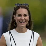 The Duke and Duchess of Cambridge taking part in the Out-Sourcing Inc. Royal Charity Polo Cup 2022