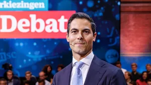 Rob Jetten tijdens het RTL-debat