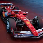 Dit is Ferrari's 'blauwe' Miami livery 