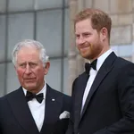 Prince Charles and Prince Harry at the World Premiere of Netflix's Our Planet at the Natural History Museum, Kensington, London on April 4th 2019