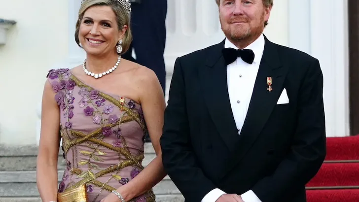 Máxima: een tiara en een Taminiau 