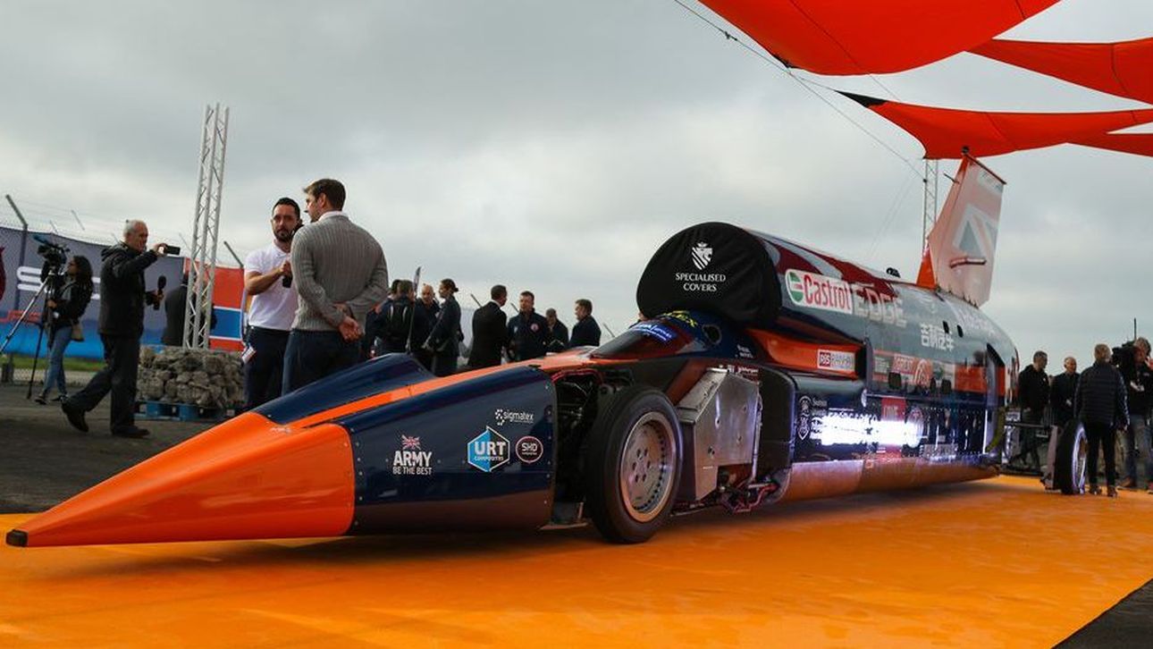 Сверхзвуковой автомобиль Bloodhound SSC