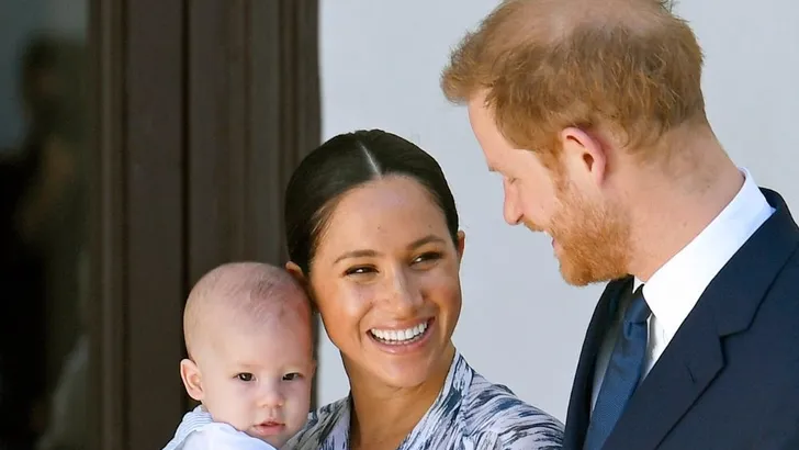 Harry, Meghan en Archie